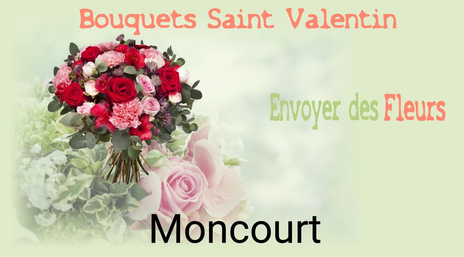 Roses de Saint-Valentin livrées à Moncourt